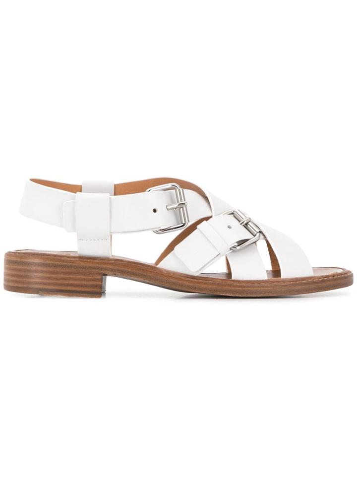 Church's Crossed Strap Sandals - White