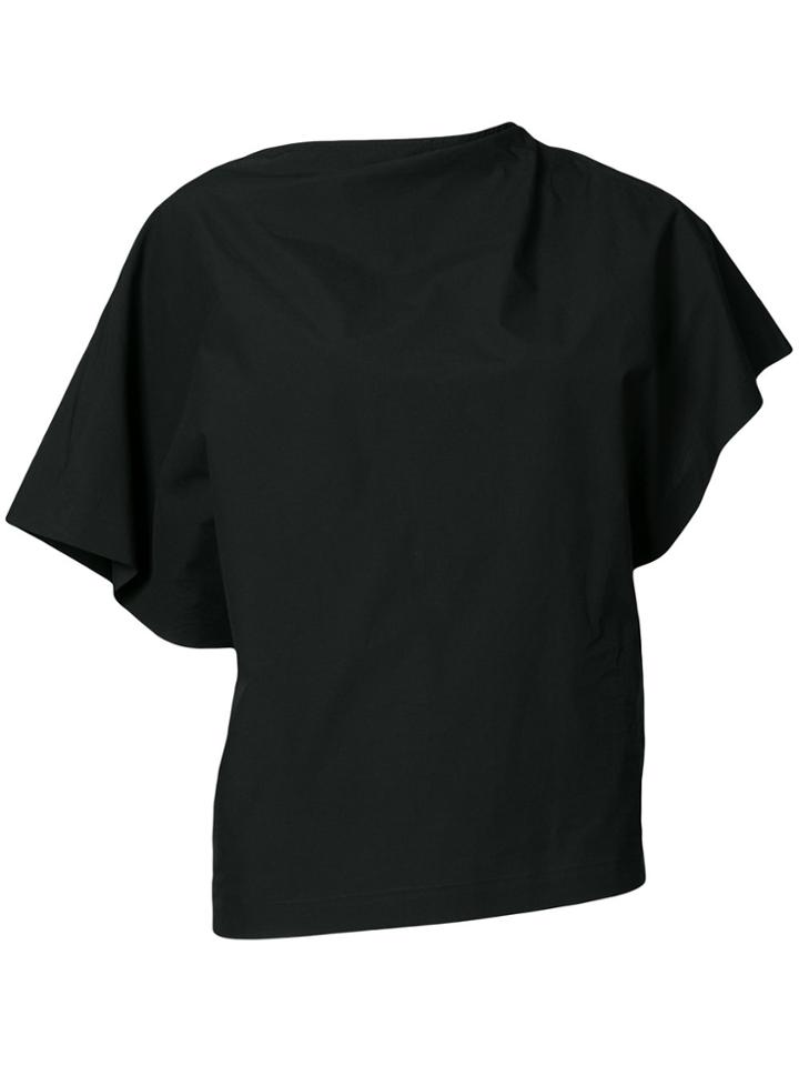 Chalayan High Neckline Blouse - Black