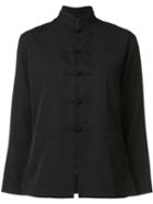 Yohji Yamamoto China Button Jacket, Women's, Size: 3, Black, Wool