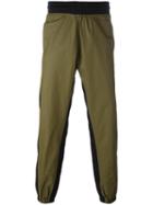 Yeezy Elasticated Waistband Track Pants, Men's, Size: Small, Green, Polypropylene/polyester/spandex/elastane