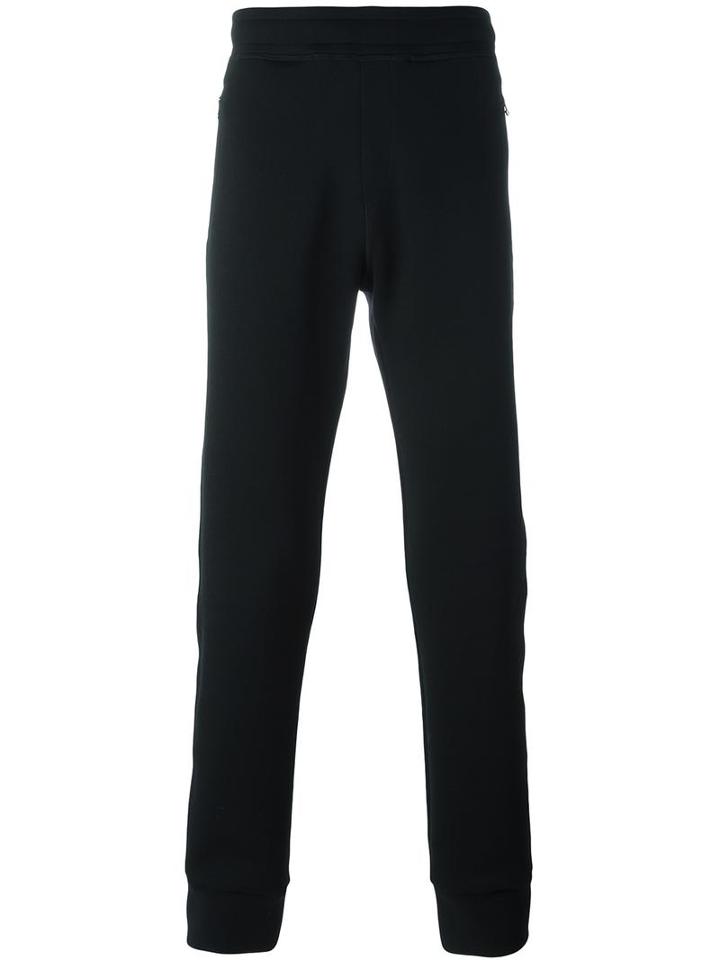Lanvin Track Pants, Men's, Size: Medium, Black, Polyamide/virgin Wool