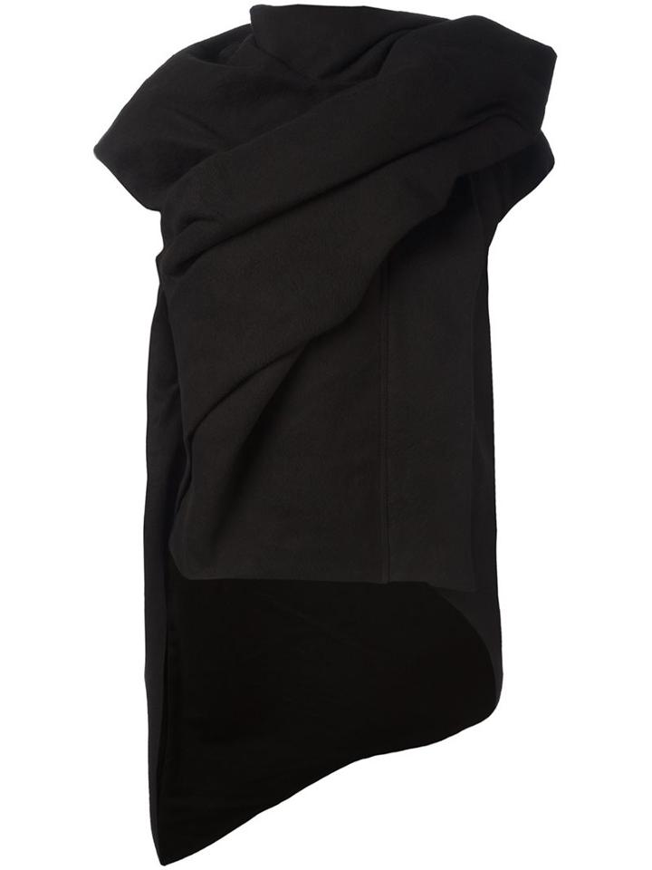 Rick Owens 'grotto' Draped Jacket