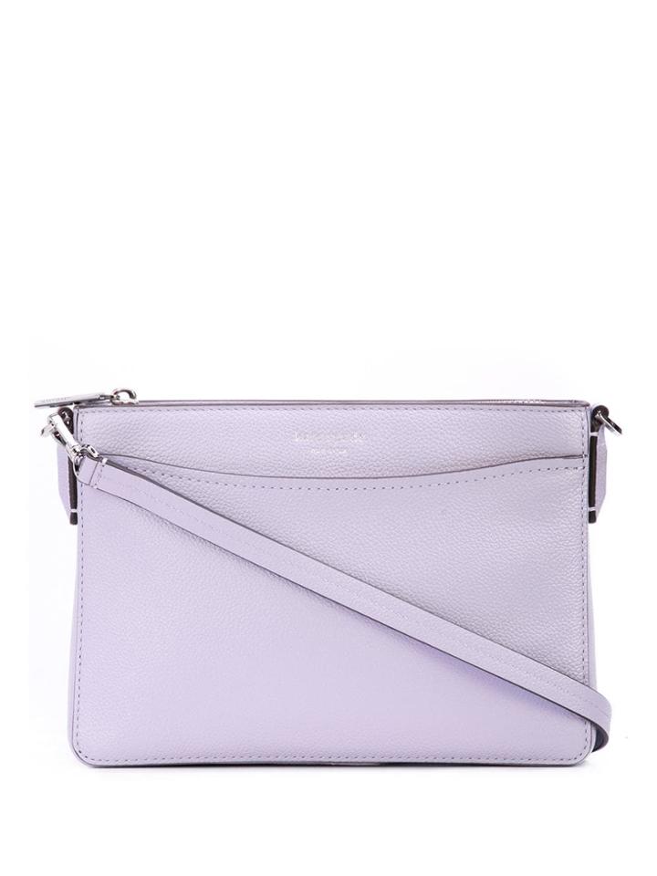 Kate Spade Top Zip Crossbody Bag - Purple