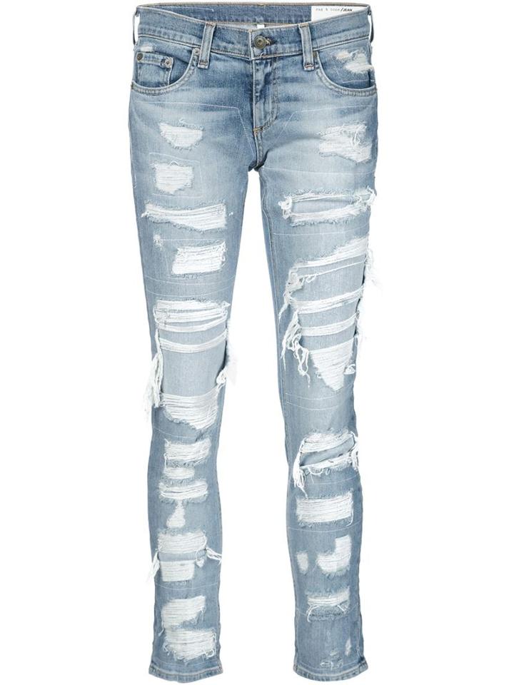 Rag & Bone /jean Dre Jeans, Women's, Size: 29, Blue, Cotton/polyurethane