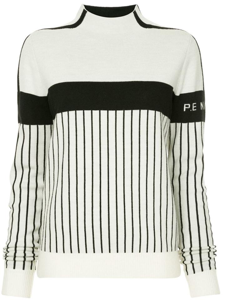 P.e Nation Carve Run Sweater - White