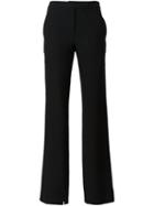 Ann Demeulemeester Blanche - Tailored Trousers - Women - Cotton/linen/flax/rayon/virgin Wool - 38, Black, Cotton/linen/flax/rayon/virgin Wool