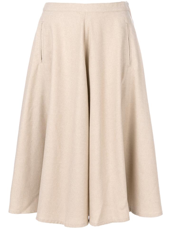 Bellerose Flared Midi Skirt - Nude & Neutrals