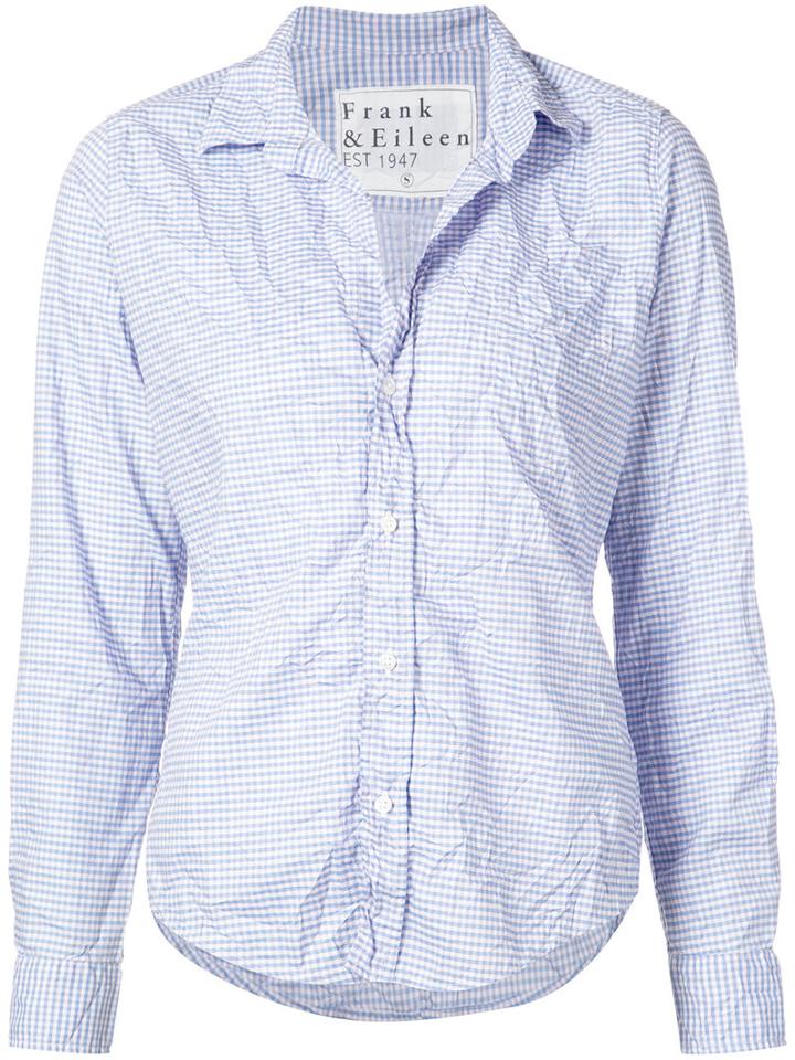 Frank & Eileen - 'barry Fit' Shirt - Women - Cotton - M, Blue, Cotton