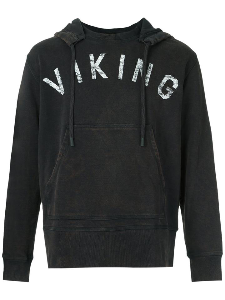 À La Garçonne - Sweatshirt Hoodie - Unisex - Cotton - P, Black, Cotton