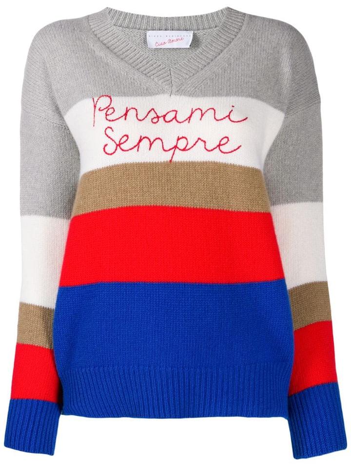 Giada Benincasa Pensami Sempre Jumper - Grey