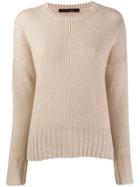 Incentive! Cashmere Drop Shoulder Jumper - Neutrals