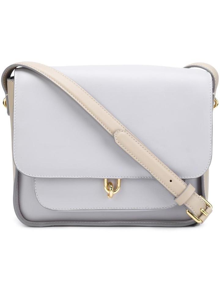Derek Lam 10 Crosby Foldover Crossbody Bag, Women's, Grey