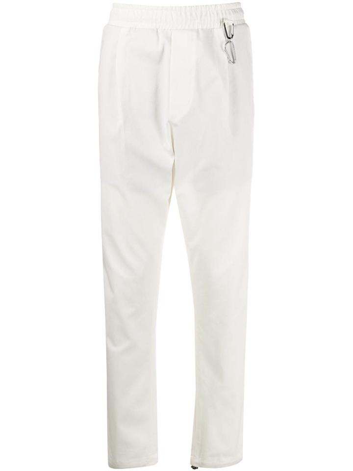 Low Brand Hook-embellished Track Pants - White