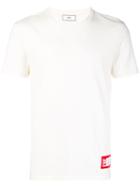 Ami Paris T-shirt With Name Tag - White