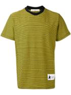 Golden Goose Deluxe Brand Striped T-shirt, Men's, Size: Large, Yellow/orange, Cotton