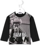 Dolce & Gabbana Kids - James Dean Print Top - Kids - Cotton - 9-12 Mth, Black