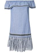 Lemlem Off Shoulder Striped Dress