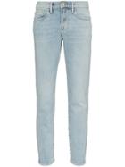 Frame Le Boy Straight Leg Jeans - Blue