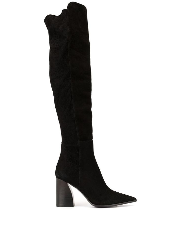 Premiata Over-the-knee Boots - Black