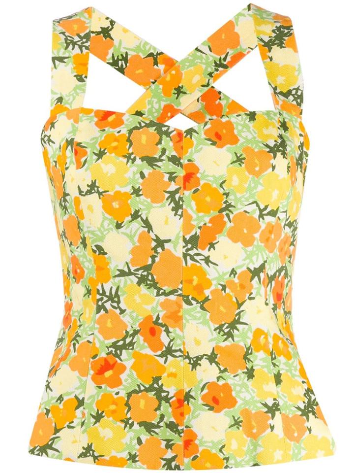 Simon Miller Winter Blossom Tank Top - Yellow