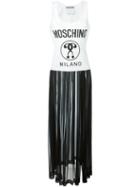 Moschino Double Question Mark Print Tank Dress
