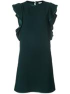 P.a.r.o.s.h. Ruffle Sleeve Dress - Green