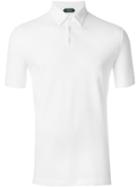Incotex Classic Polo Shirt, Men's, Size: 54, White, Cotton