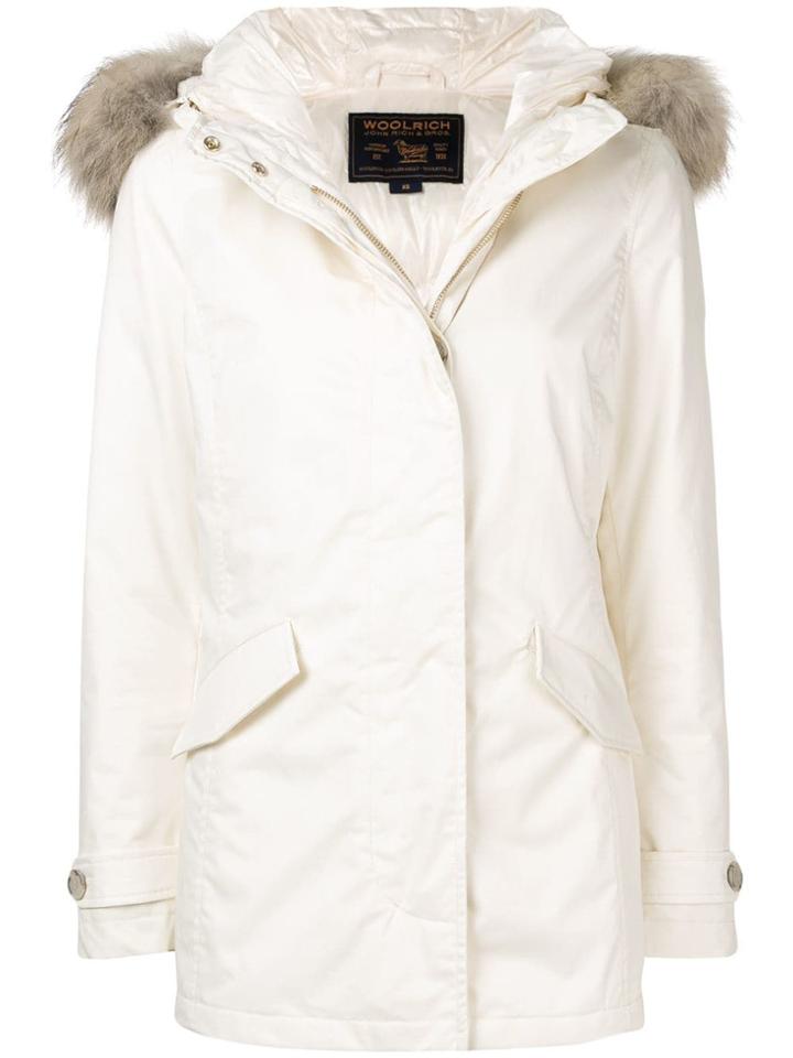 Woolrich Mid-length Parka - Neutrals