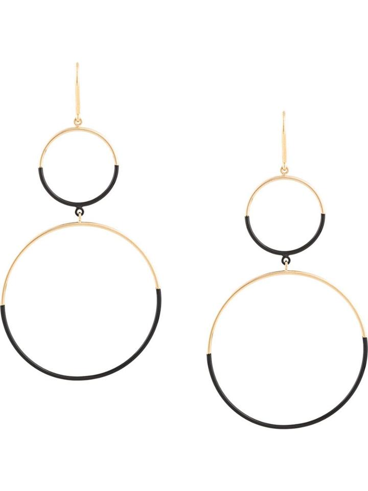Isabel Marant Circles Drop Earrings - Gold