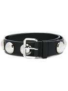 Sonia By Sonia Rykiel Studded Belt, Women's, Black, Calf Leather/metal (other)