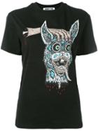 Mcq Alexander Mcqueen Print T-shirt, Women's, Size: Small, Black, Cotton