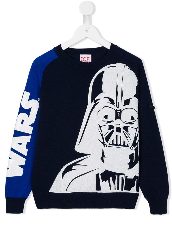 Iceberg Kids Star Wars Jumper, Boy's, Size: 12 Yrs, Blue