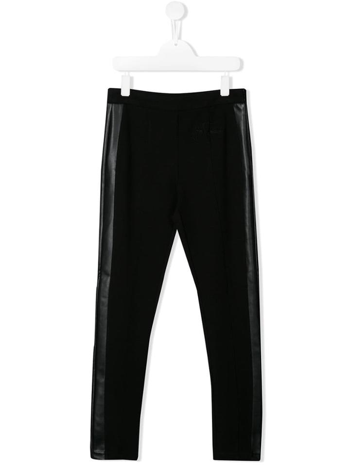 John Richmond Junior Side Panel Leggings - Black