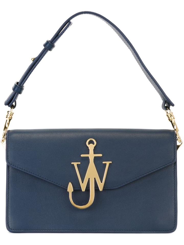 J.w. Anderson Logo Plaque Clutch