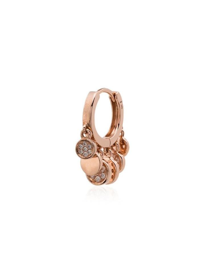 Jacquie Aiche 14kt Rose Gold Hoop Earring