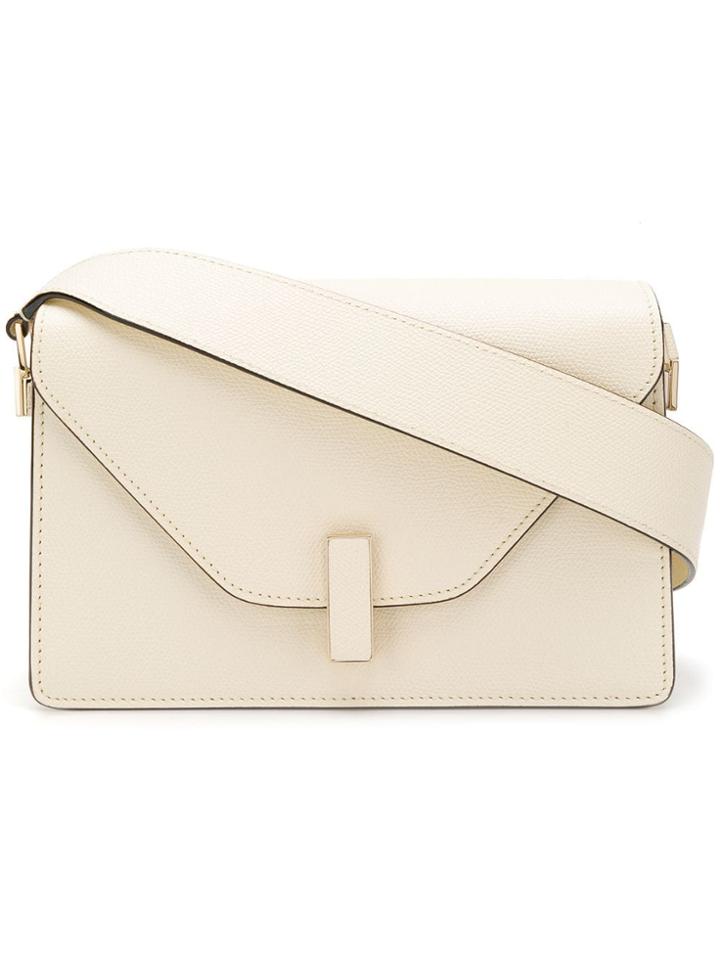 Valextra Iside Strap Shoulder Bag - White