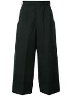 Thom Browne Oversized Tux Single Pleat Beltloop Trousers - Black