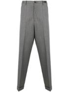 Pt01 Herringbone Trousers - Grey