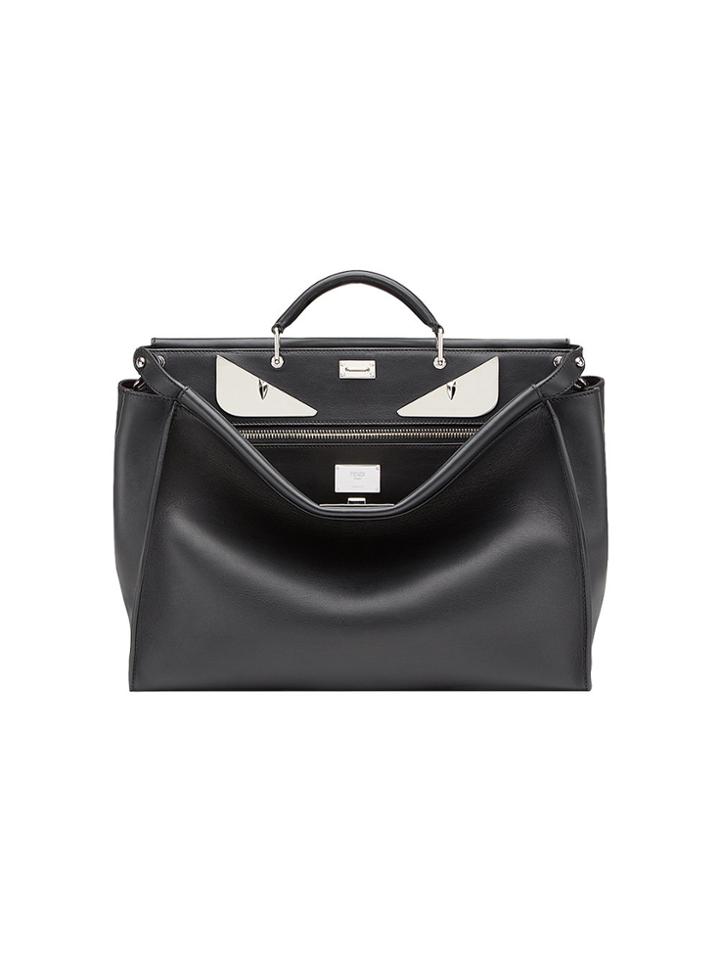 Fendi Peekaboo Tote Bag - Black
