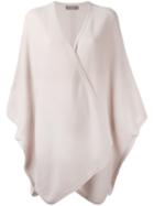 N.peal Poncho Cardigan, Women's, Pink/purple, Cashmere