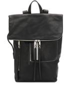 Rick Owens Calf Leather Backpack - Black