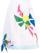 Mira Mikati Floral Motif Skirt
