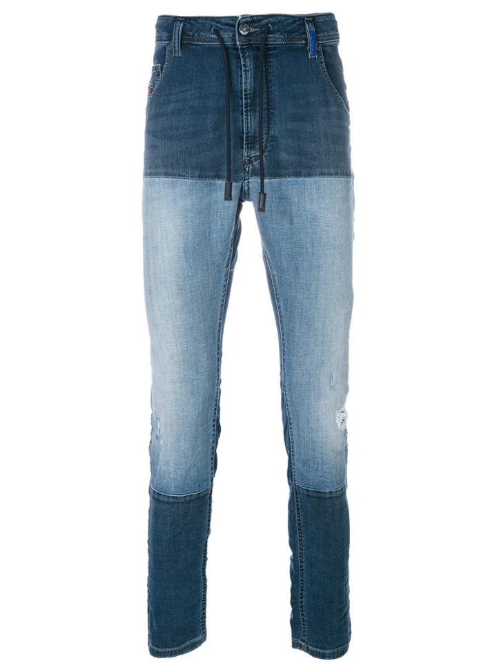 Diesel Contrast Jeans - Blue