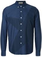 Education From Youngmachines Star Print Collared Shirt - Blue