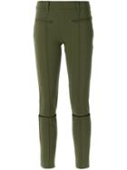 Gloria Coelho Skinny Trousers - Green