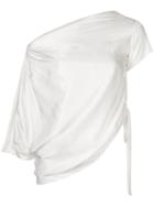 Manning Cartell Asymmetric High Notes Top - White