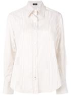 Joseph Pointed Collar Shirt - Nude & Neutrals