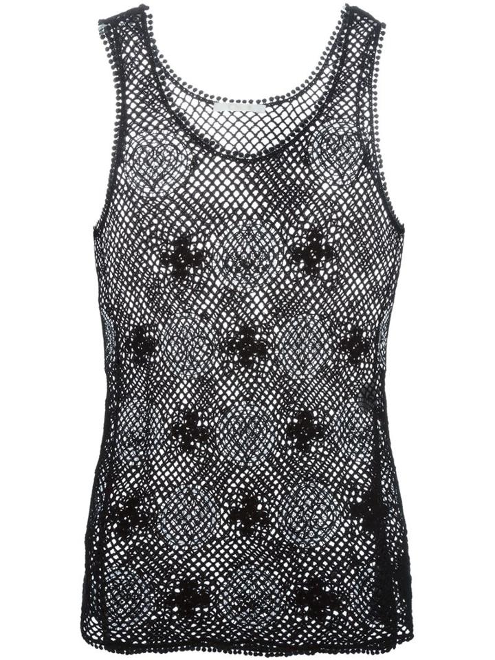 Chloe Sleeveless Crochet Top