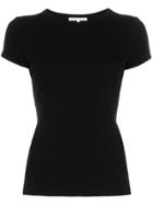 Helmut Lang Ribbed Cotton T-shirt - Black
