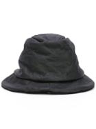 Transit 'hatutra' Hat, Men's, Size: Large, Black, Cotton/lamb Skin/wool/virgin Wool